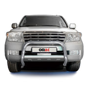 Pare-Buffle Avant Pour Toyota Land Cruiser V8 2007-2012 Acier Argent