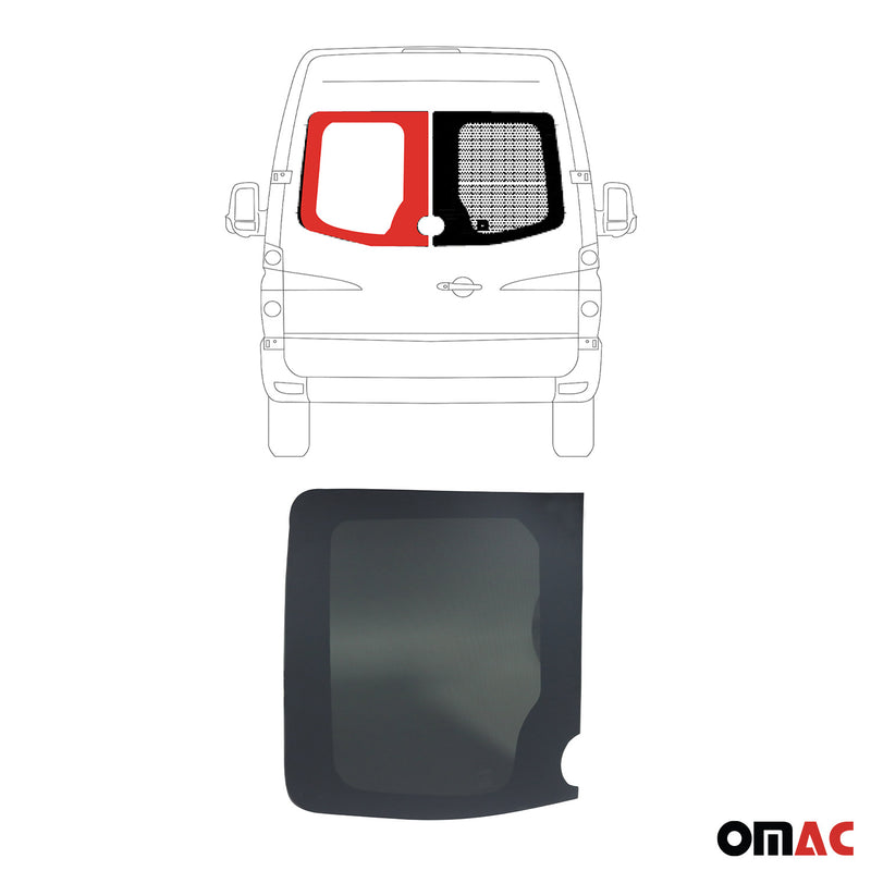 Vitre de Porte pour VW Crafter 2006-2017 L1 L2 L3 L4 Arriére Gauche Verre fixe