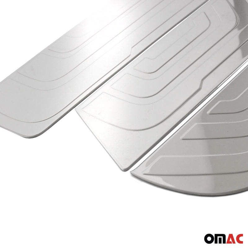Couverture de Seuil de porte pour Mercedes Sprinter W907 2018-2025 acier inox 3x