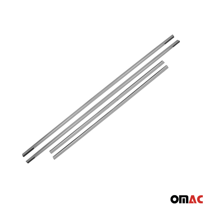 Garniture de Fenêtre pour Land Rover Discovery 2004-2009 Acier Inox 4Pcs