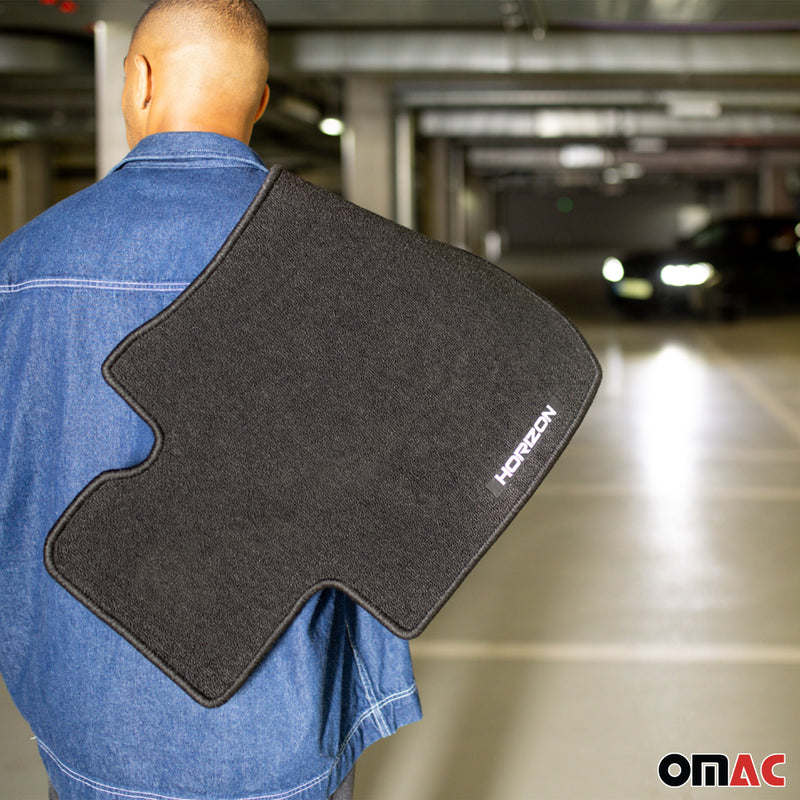 Tapis de Sol de Voiture pour Renault Arkana 2019-2025 Velours Imperméable 4Pcs