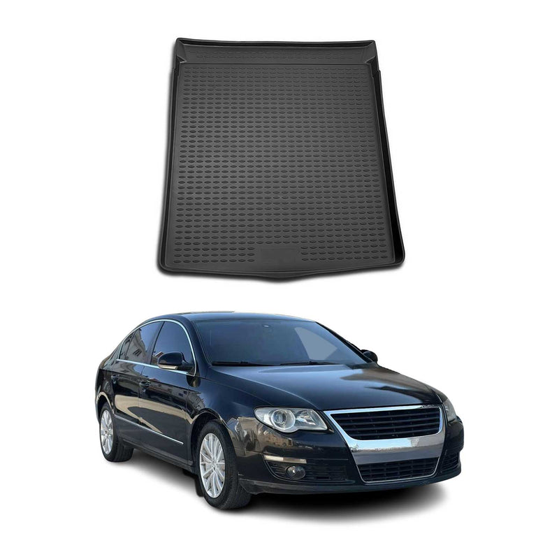 Tapis de Coffre pour VW Passat B6 2005-2010 TPE Noir