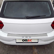 Protection de Pare-Chocs Arrière pour VW Polo mk6 Hatchback 2017-2026 Inox polie