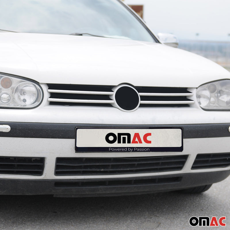 Moulure de Grille de Calandre pour VW Golf V 2003-2008 Chromé 4Pcs