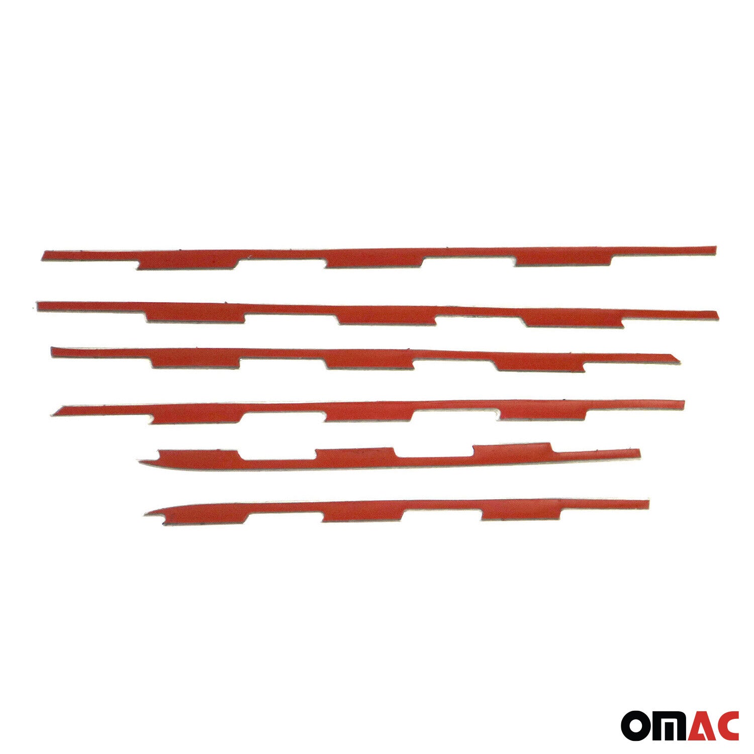 Moulure de Grille de Calandre pour Peugeot Rifter 2018-2026 Chromé 6Pcs