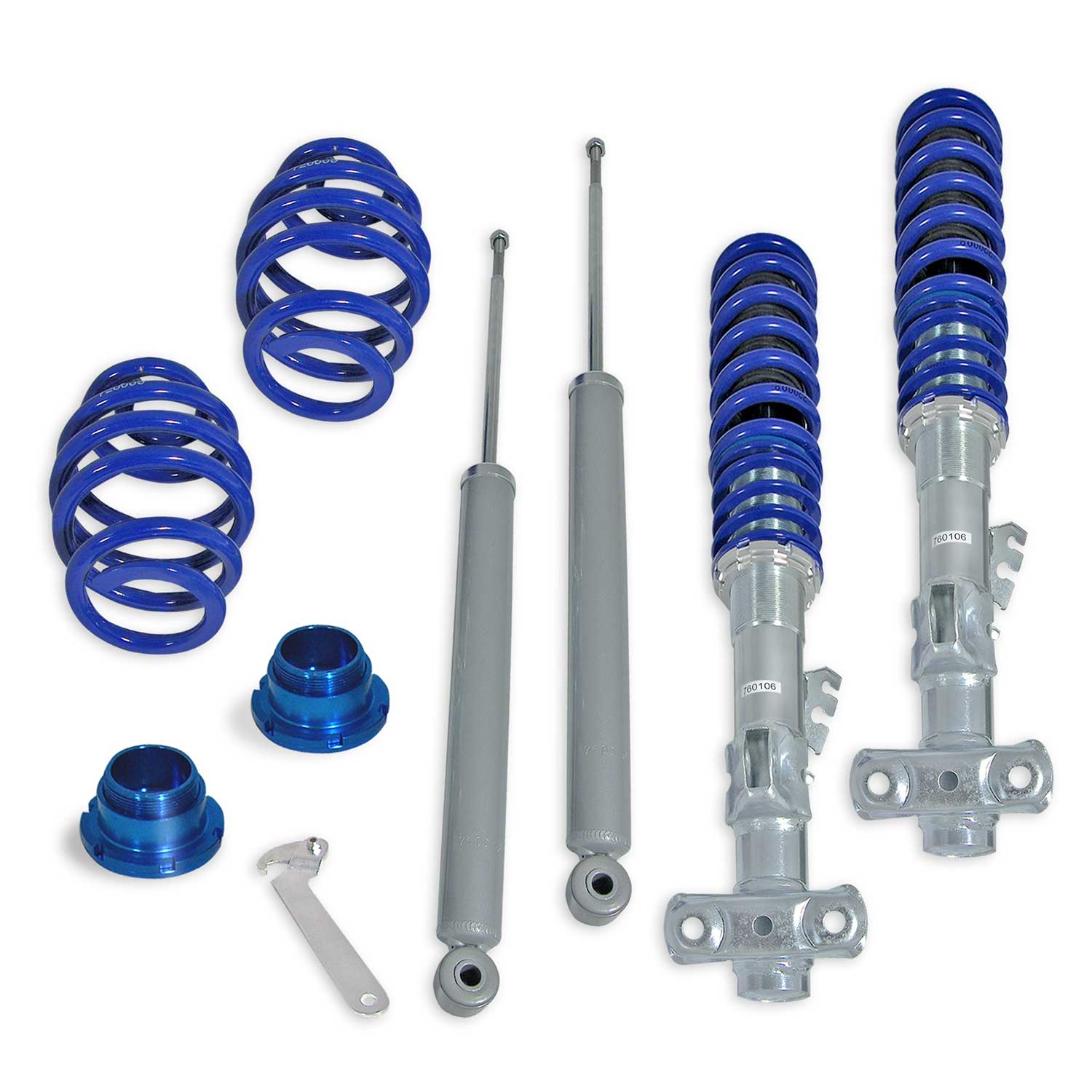 Tuning Kit Suspension + Amortisseurs pour BMW Series 3 E36 4/6 Zylinder Break