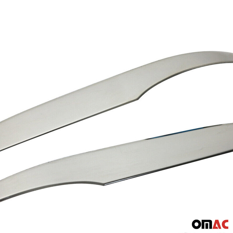 Coques de Rétroviseurs pour Toyota RAV4 2013-2018 en Acier Chromé Argent