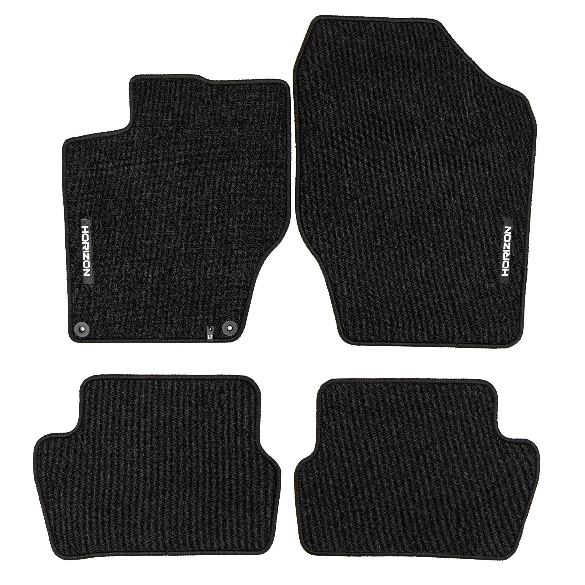 Tapis de Sol de Voiture pour Citroen DS4 2011-2015 Velours Imperméable 4Pcs