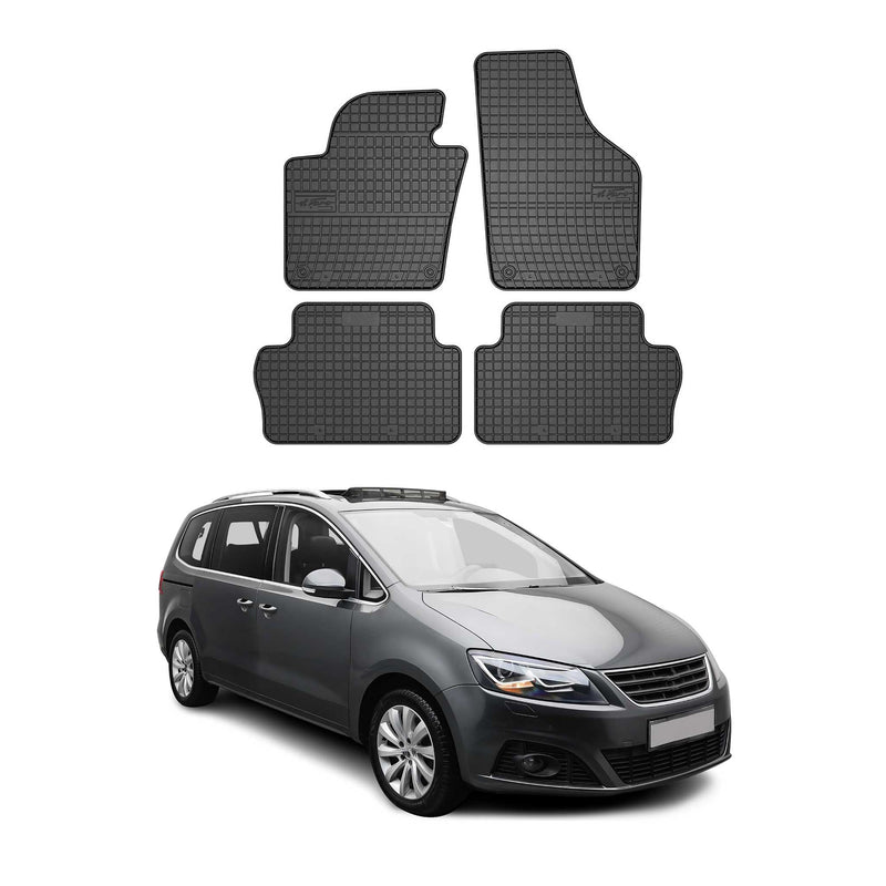 Tapis de Sol pour Seat Alhambra II 2010-2025 OMAC Noir Caoutchouc
