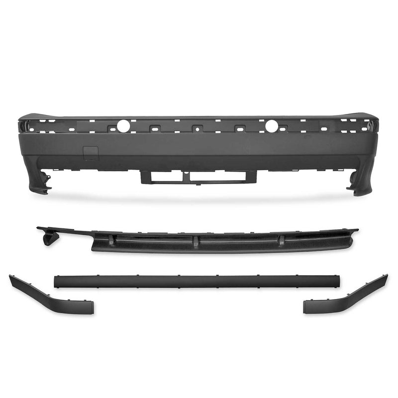Pare-choc arrière avec rajout pour BMW Series 3 E36 Cabrio Berline Break Coupe