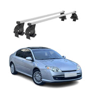 Barres de toit transversales pour Renault Laguna III 2008-2015 Acier Gris