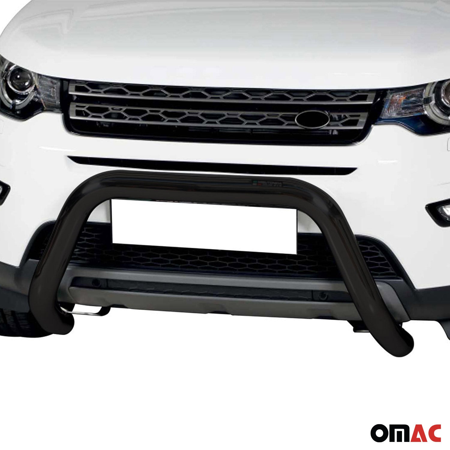 Pare-buffle Avant pour Land Rover Discovery Sport 2014-2018 76 mm en Acier Noir