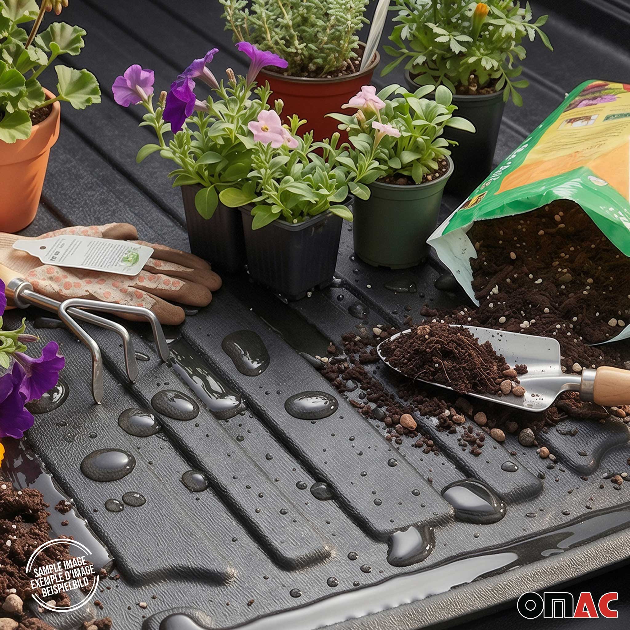 Kit Tapis de sol et coffre pour Volvo V60 2017-2024 TPE Noir