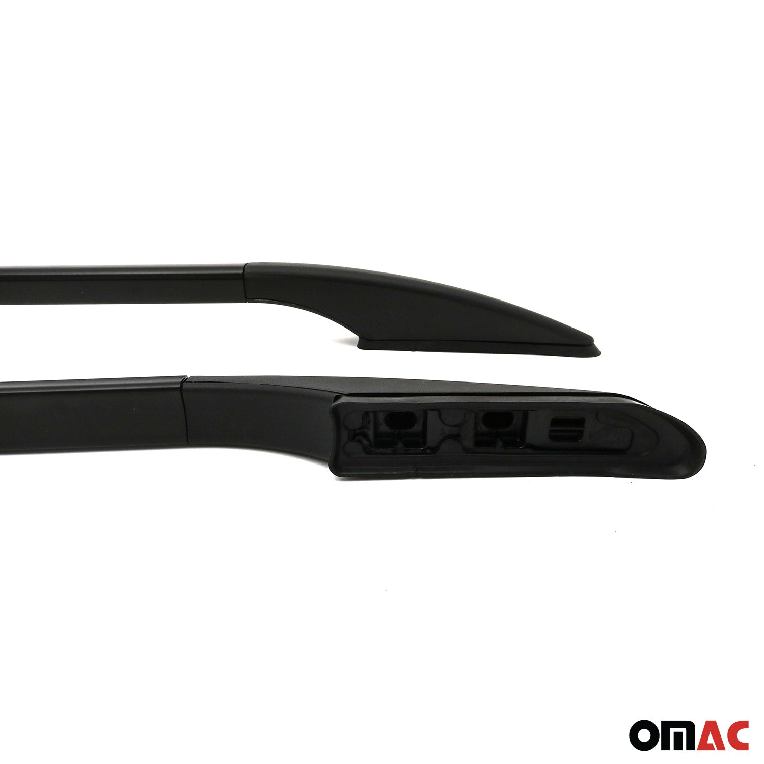 Barres de toit longitudinales pour VW Caddy 2003-2015 L2 Aluminium Noir