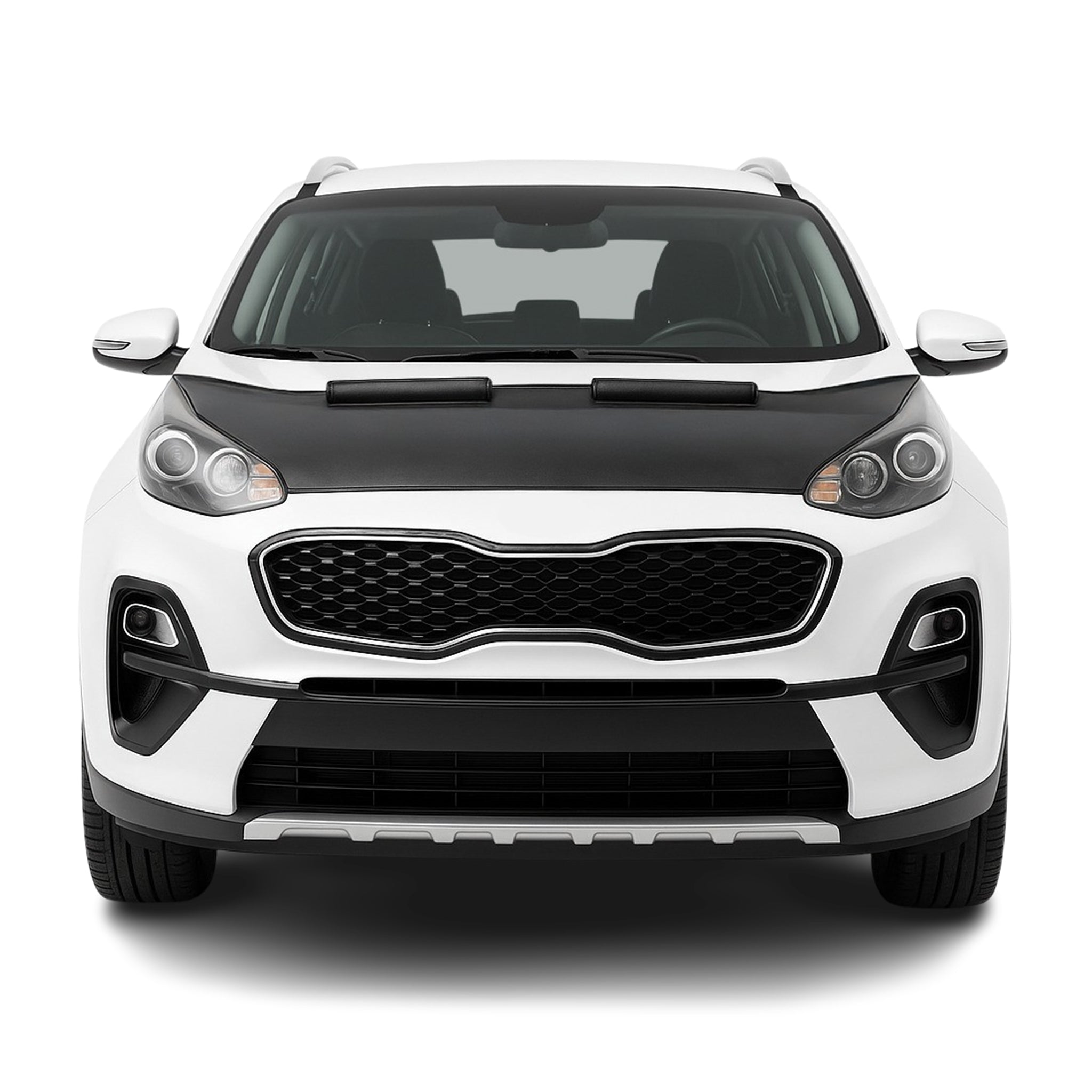 Protège Capot pour Kia Sportage 2015-2021 Masque de voiture vinyle Noir