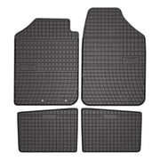 OMAC Tapis de sol pour Dacia Spring 2021-2026 noir 4 pièces en Caoutchouc