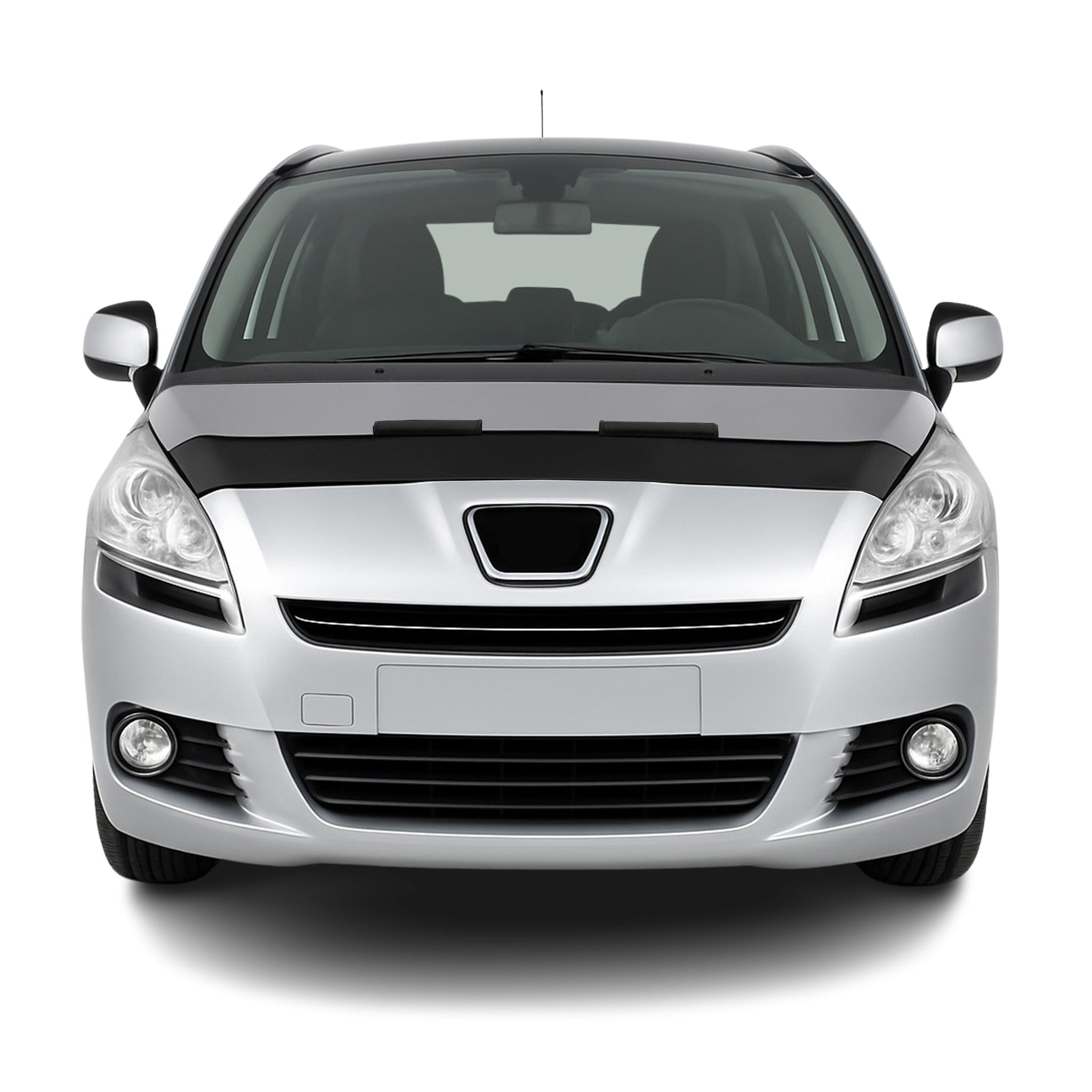 Protège Capot pour Peugeot 5008 2010-2016 Masque de voiture vinyle Noir