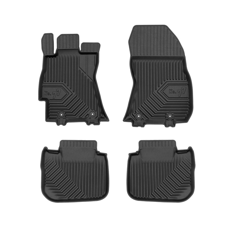 Tapis de Sol de Voiture pour Subaru Legacy V 2009-2014 automatique TPE Noir 4Pcs