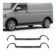 OMAC Protection d'aile pour VW T5 Transporter 2003-2015 L2 ABS Noir 11 Pcs