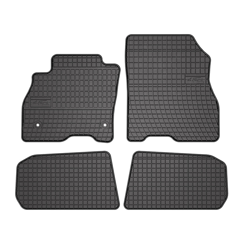 Tapis de Sol pour Nissan Leaf 2010-2017 Caoutchouc Noir