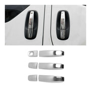 Couverture de poignée de porte pour Renault Trafic 2001-2014 en Acier chromé