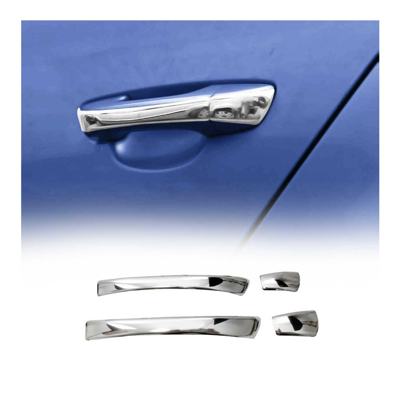 Couverture de poignée de porte pour VW Golf 2008-2012 chromé Inoxydable