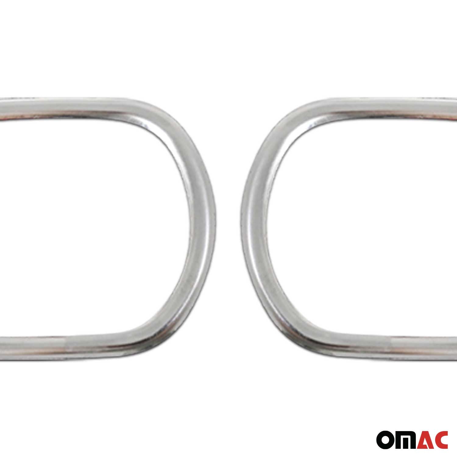 Cache de contour de feu antibrouillard pour Opel Corsa F 2019-23 Pre-FL Acier 2x