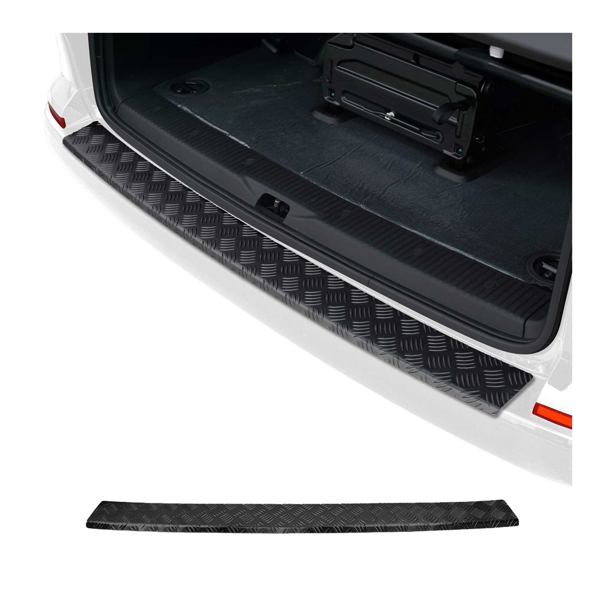 Protection de Pare-Chocs Arrière pour VW Transporter tout T6 2015-2024 Hayon Alu