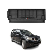 Tapis De Coffre pour Nissan Pathfinder 2005-2012 Noir TPE 1 Pcs