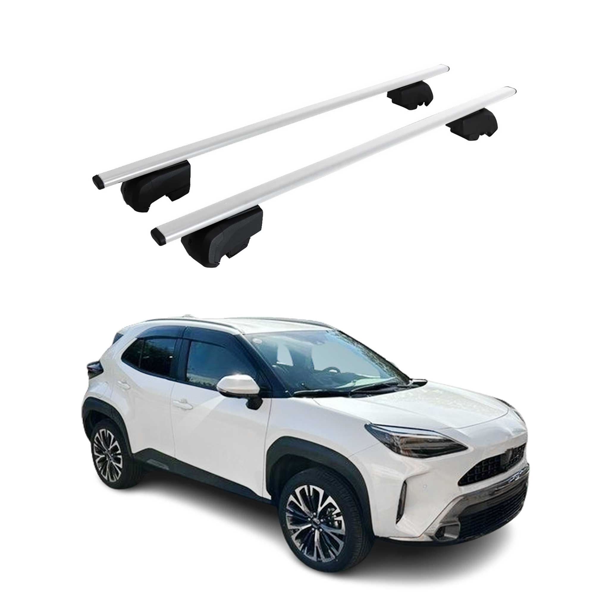 2020-2023 TOYOTA YARIS CROSS  XP210 Barres de toit Transversales ABE