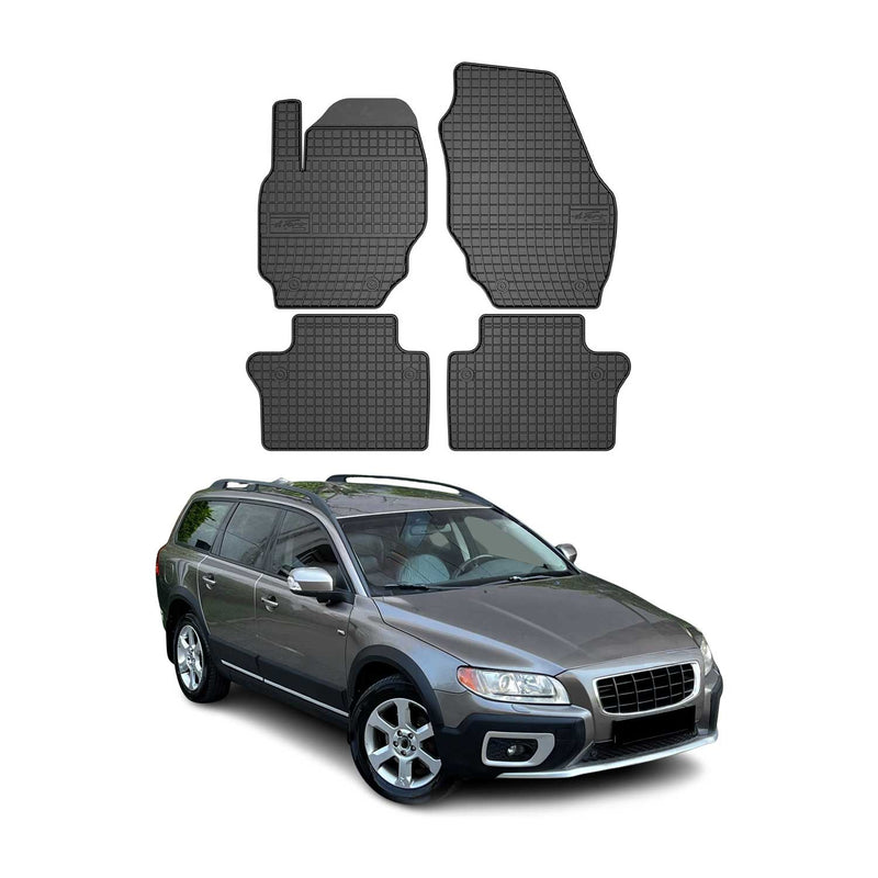 Tapis de Sol pour Volvo XC70 2013-2016 OMAC Noir Caoutchouc