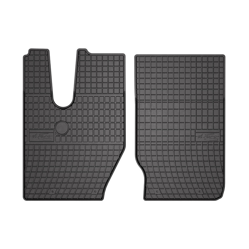 Tapis de Sol pour Iveco X-Way 2020-2022 Caoutchouc Noir