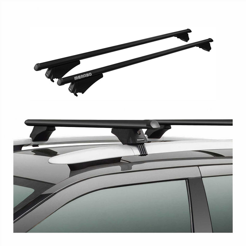 Tiger Barres de toit transversales pour Volkswagen T-Roc 2017-2025 Noir