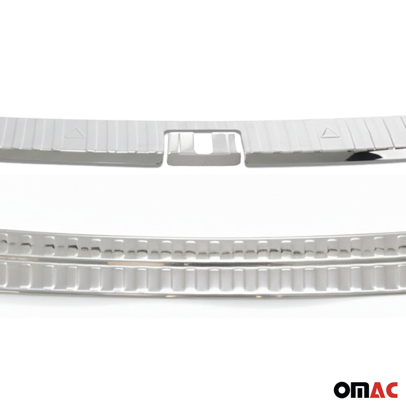 Kit Protection de Pare-Chocs arrière pour Skoda Kodiaq 2017-25 Brillant inox 3x