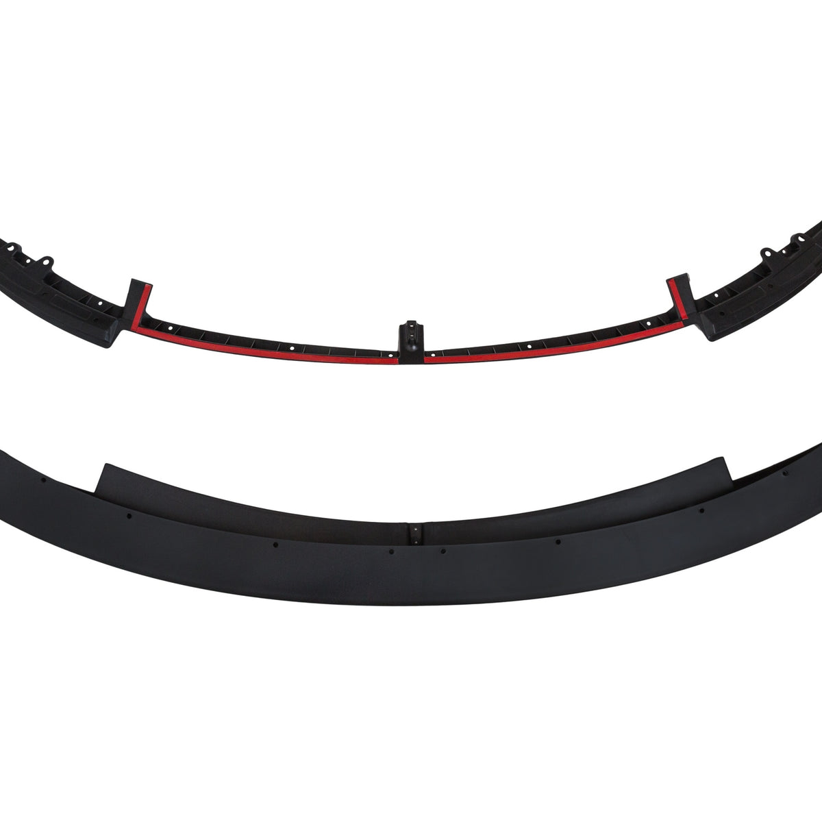 JOM Lèvre de Pare-choc Avant pour BMW Série 3 F30/F31 2011-2019 Noir Mat Sport Look