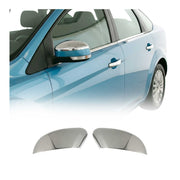 Coques de Rétroviseurs pour Ford Mondeo 2007-2015 en Acier Chromé Argent