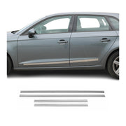 Baguette protection de porte pour Chevrolet Aveo Berline 2005-2012 inox chromé