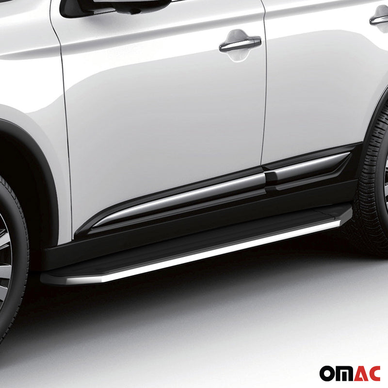 Marchepieds Latéraux pour Mitsubishi Outlander 2012-2023 ABE Alu