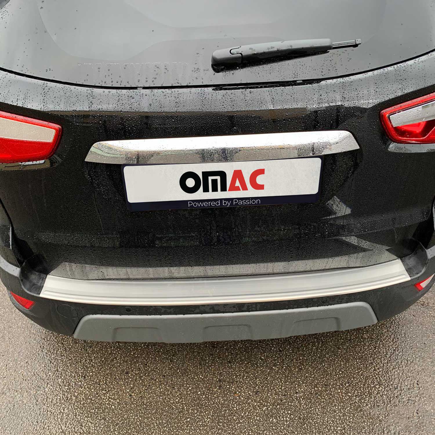 Protection Seuil de Pare-chocs Arriére Pour Ford Ecosport 2017-2021 Acier Brossé