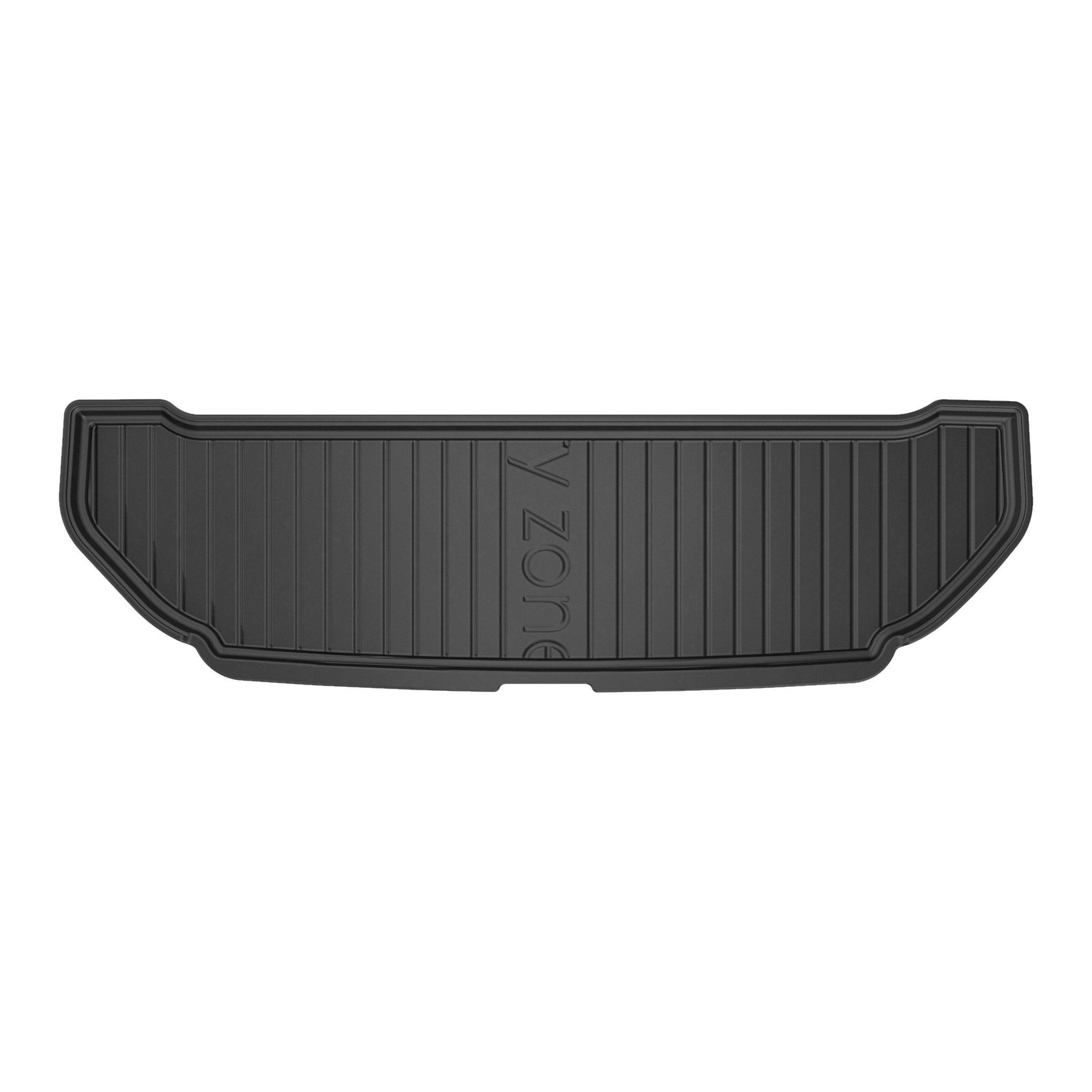 Tapis de coffre pour Kia Sorento III 2014-2020 7places 3.rangée dépliée TPE Noir