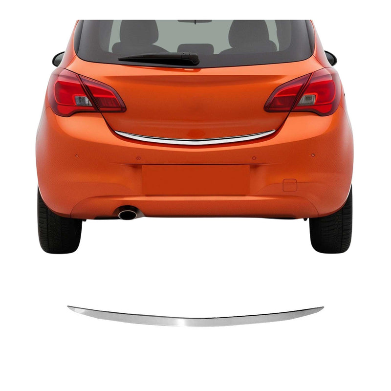 Garniture de Hayon Coffre pour Opel Corsa E 2014-2019 acier inox