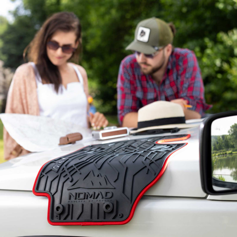Tapis de sol pour Mini Cooper II R56 2006-2014 Caoutchouc Imperméable Noir-Rogue