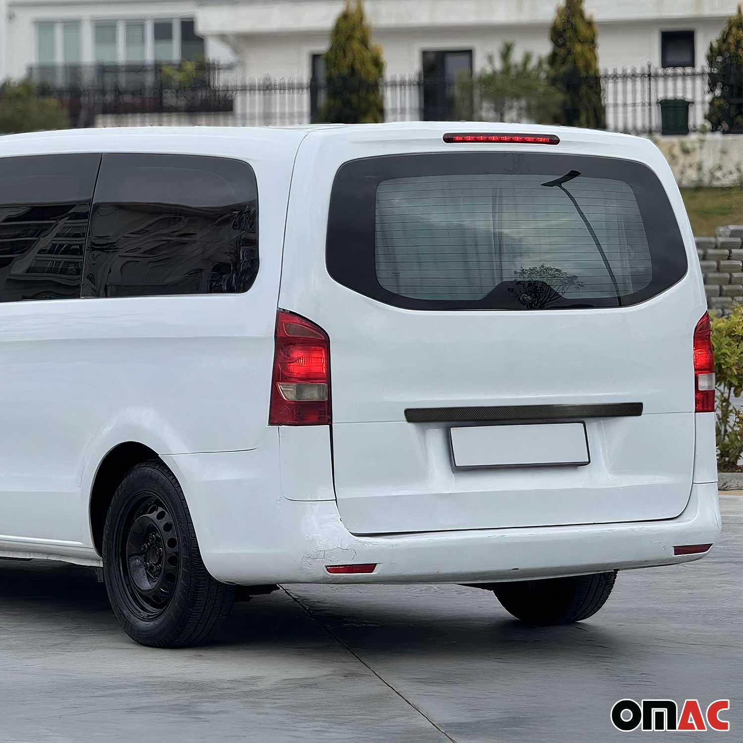 Poignée de Coffre Arrière pour Mercedes Vito W447 2014-2026 Carbone