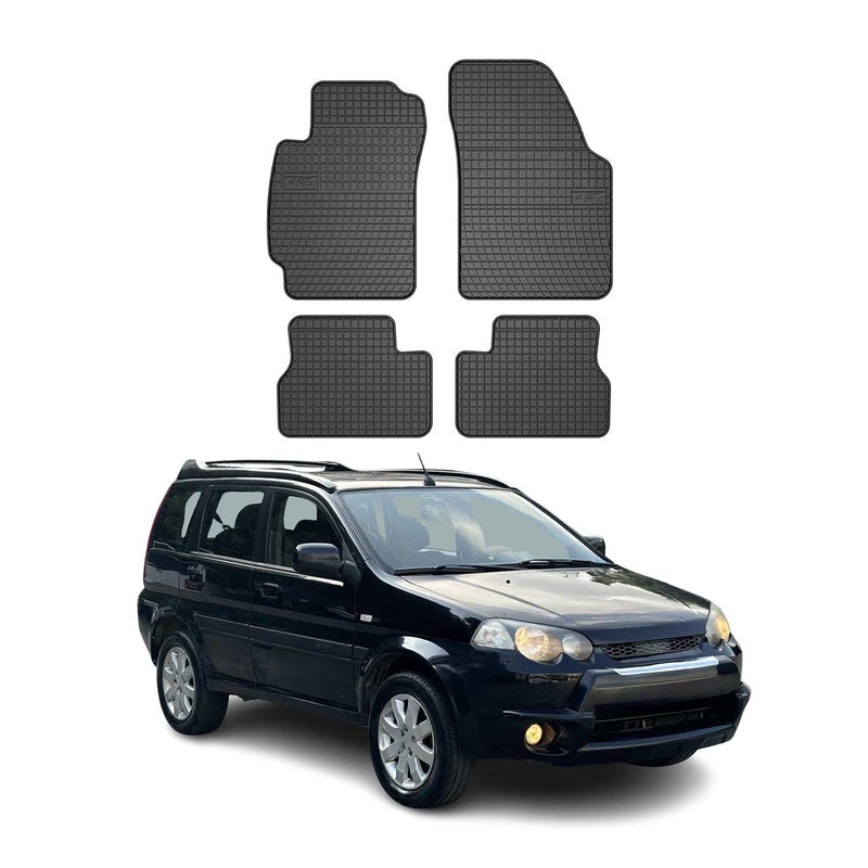 Tapis de Sol pour Honda HR-V 1999-2006 Caoutchouc Noir
