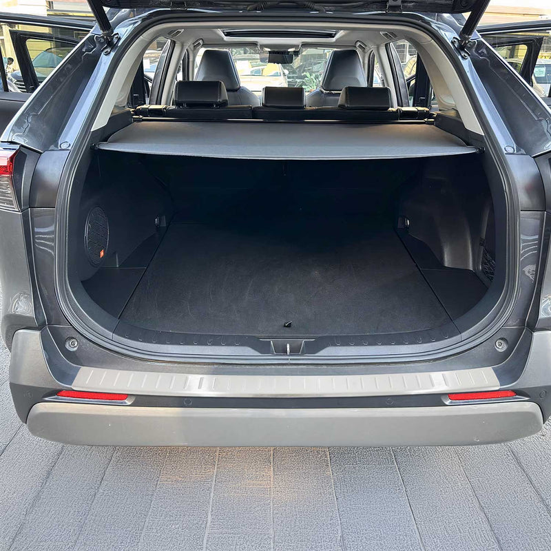 Protection Seuil de Pare-chocs Arriére Pour Toyota RAV4 2018-2025 Acier Inox