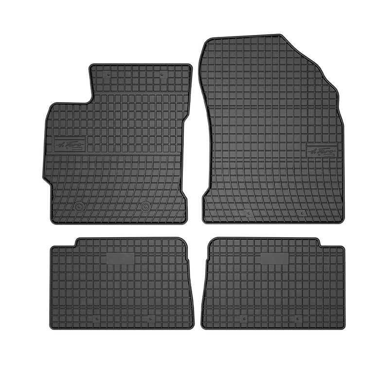 Tapis de Sol pour Toyota Auris 2013-2018 Caoutchouc Noir