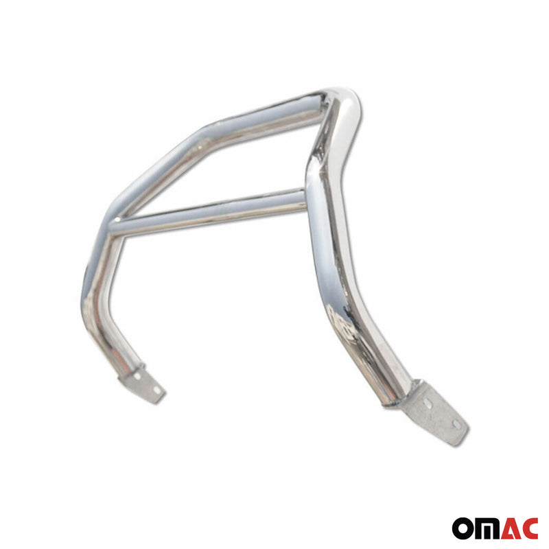 Pare-Buffle Avant Pour VW Amarok 2016-2020 Argent en Acier Inoxydable