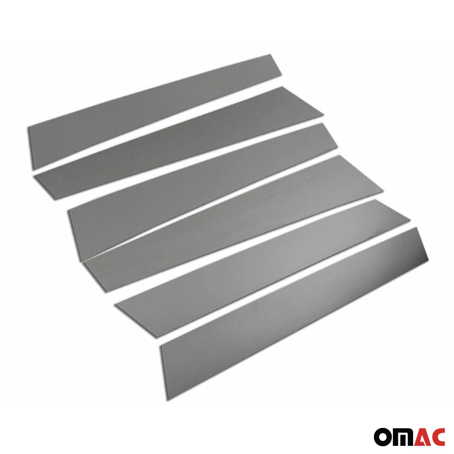 Couverture Garniture de pilier B pour Range Rover Sport 2013-2020 inox Foncé 6x