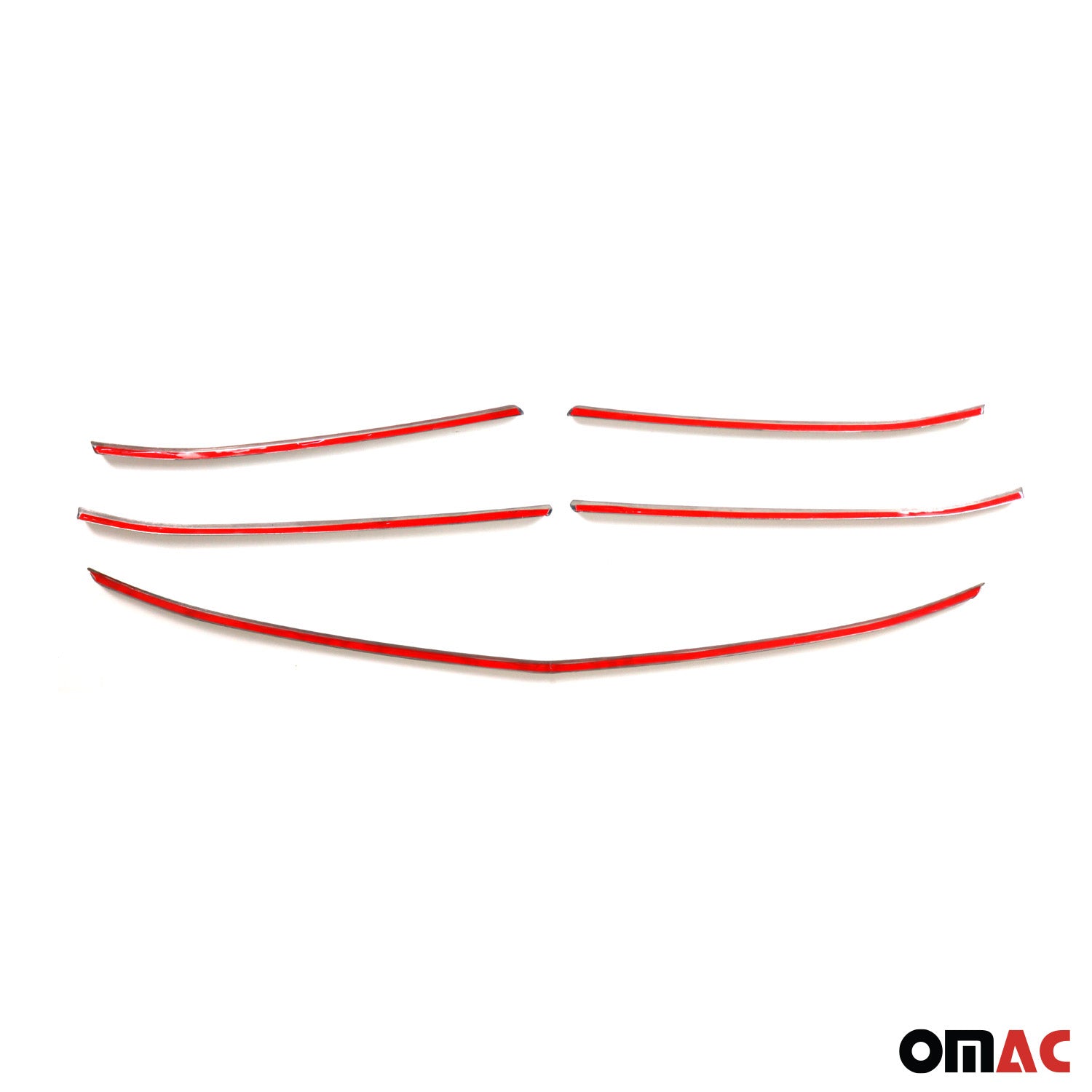 Moulure de Grille de Calandre pour Mercedes Vito W447 2020-2026 FL Chromé 5Pcs