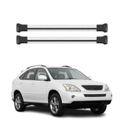 OMAC Barres de toit en aluminium pour Lexus RX mk1 & mk2 2004-2015 Gris 2Pcs TÜV